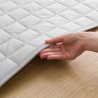 洗える 接触冷感 中綿キルト ラグ(Nクール 130X185 グレー VK01) 12枚目画像