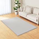 15mmウレタン入り 接触冷感ラグ(Nクール極冷 P 130X185 グレーWY02) 2枚目画像