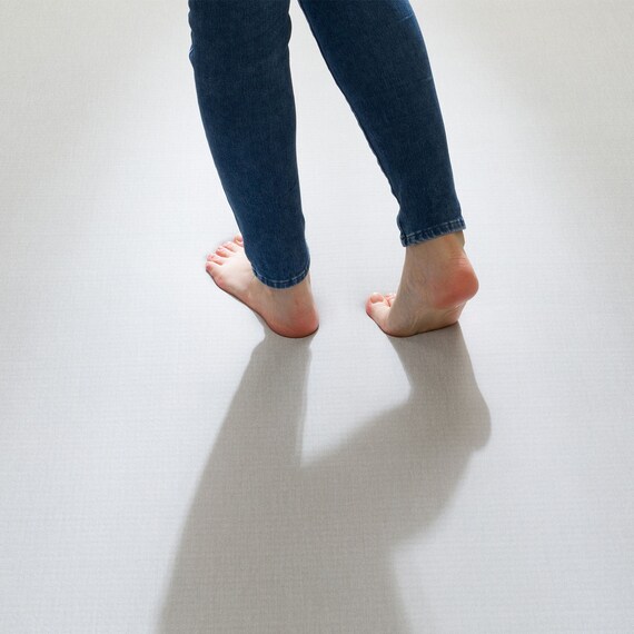 15mmウレタン入り 接触冷感ラグ(Nクール極冷 P 130X185 グレーWY02) 14枚目画像