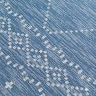 15mmウレタン入り 接触冷感ラグ タイル柄(Nクール極冷 PT 130X185 ブルーQ01) 10枚目画像