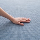 15mmウレタン入り 接触冷感 表面装飾 ラグ(Nクール極冷 PH130X185 ブルーW03) 12枚目画像