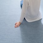 15mmウレタン入り 接触冷感 表面装飾 ラグ(Nクール極冷 PH130X185 ブルーW03) 14枚目画像