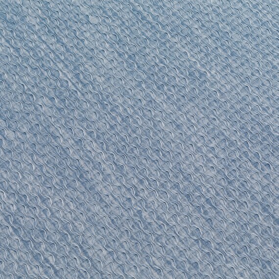 15mmウレタン入り 接触冷感  防汚 ラグ 表面装飾(Nクール極冷 PH185X185 ブルーW03) 10枚目画像