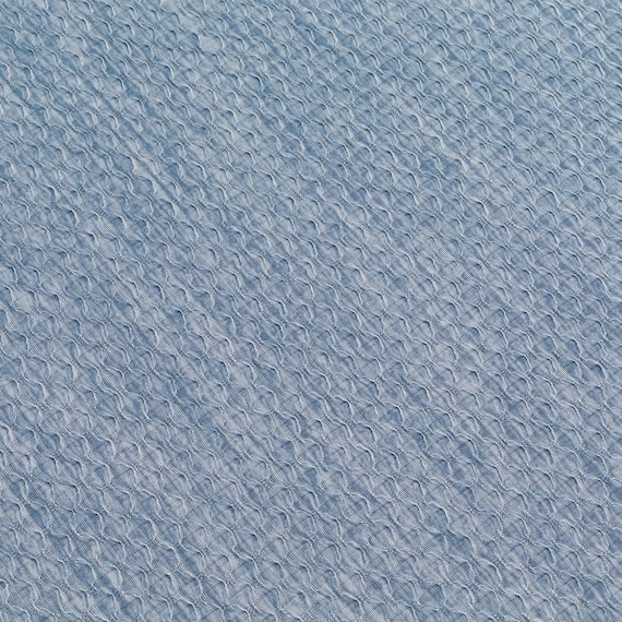 15mmウレタン入り 接触冷感 防汚 ラグ 表面装飾(Nクール極冷 PH185X185 ブルーW03) 10枚目画像