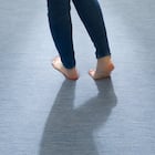 15mmウレタン入り 接触冷感 防汚 ラグ 表面装飾(Nクール極冷 PH185X185 ブルーW03) 14枚目画像