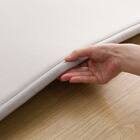 15mmウレタン入り 接触冷感 綿混 ラグ(Nクール極冷 PC130X185 モカ W04) 12枚目画像