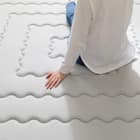 極厚30mmウレタン入り 接触冷感ラグ(Nクール極冷 130X185 グレー VK03) 13枚目画像