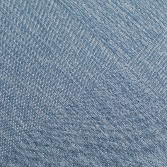 極厚30mmウレタン入り 接触冷感ラグ ジャカード(Nクール極冷 130X185 ブルー Q03) 11枚目画像