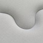 極厚50mmウレタン入り 接触冷感ラグ(Nクール極冷 130X185 グレー QA04) 10枚目画像