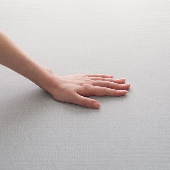 低反発 極厚30mmウレタン入り 接触冷感ラグ(Nクール極冷 130X185 グレー Y02) 12枚目画像