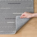 洗えるラグ(130X185 グレー SL01) 4枚目画像