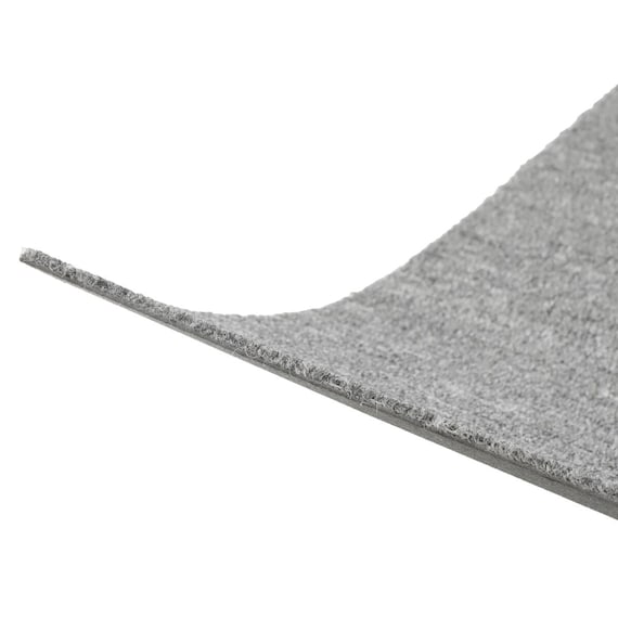 【10帖セット】80枚入 洗えるタイルカーペットLT 50X50cm(グレー SL03) 4枚目画像