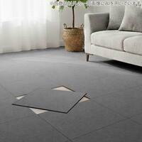 【10枚以上から購入可】 洗えるタイルカーペットLT 50X50cm(グレー SL03)