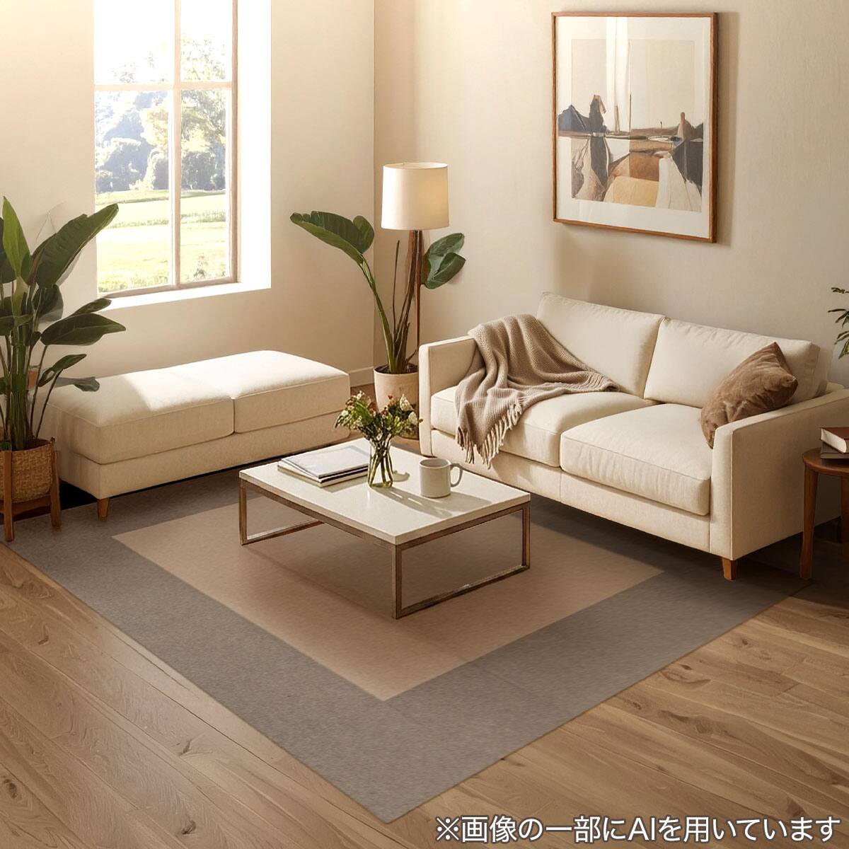 10枚以上から購入可】 洗えるタイルカーペットLT 50X50cm(グレー SL03