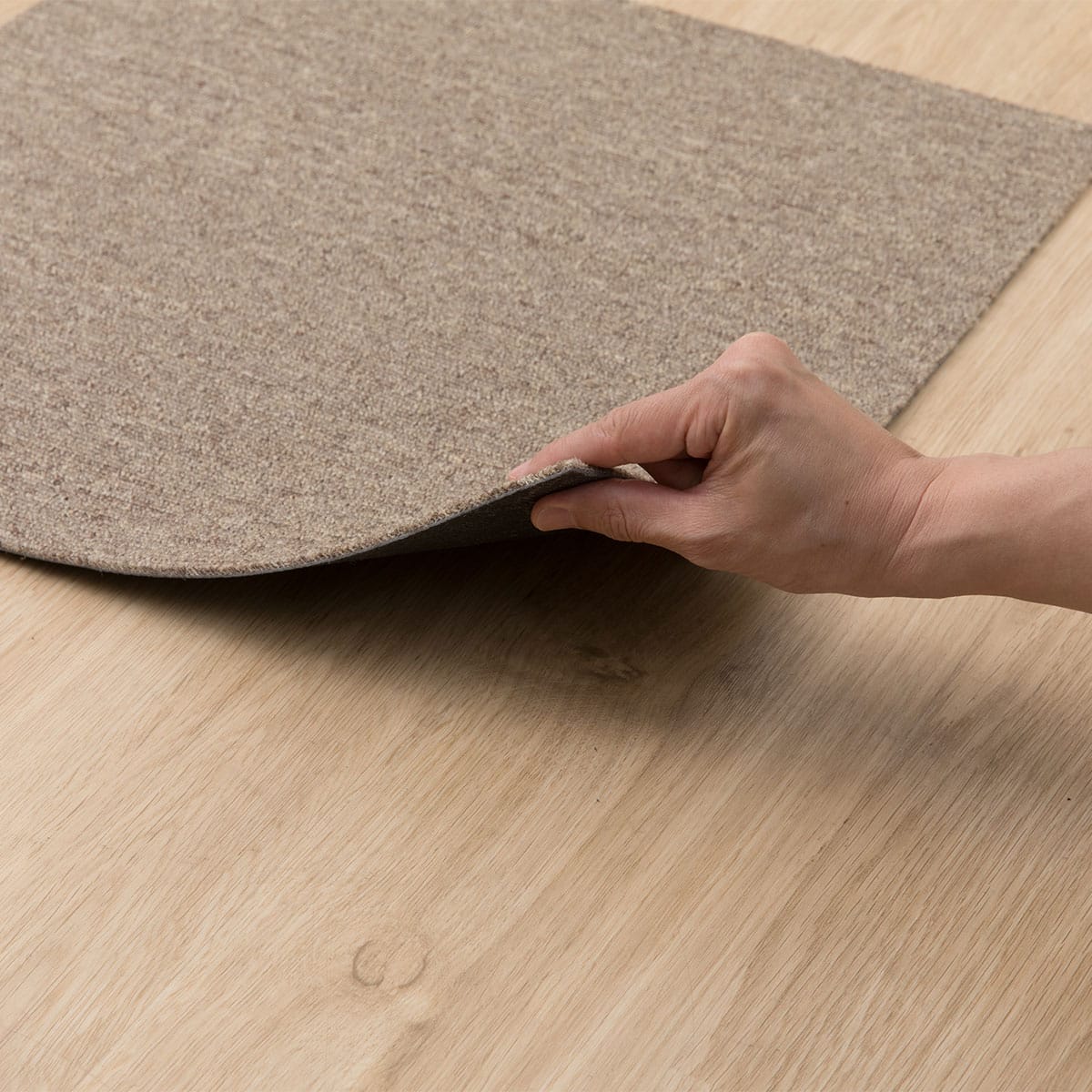 10帖セット】80枚入 手で洗える タイルカーペットLT 50X50cm(ミドル