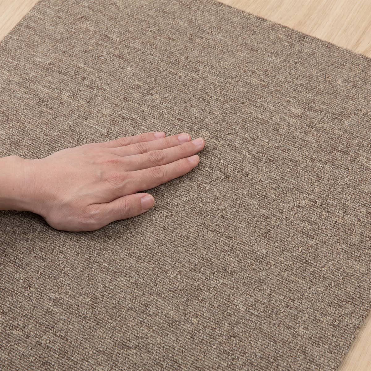 10帖セット】80枚入 手で洗える タイルカーペットLT 50X50cm(ミドル
