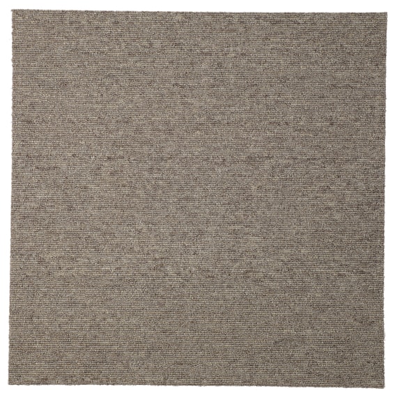 【10枚以上から購入可】 洗えるタイルカーペットLT 50X50cm(ミドルブラウン SL03) 3枚目画像