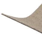 【10枚以上から購入可】 洗えるタイルカーペットLT 50X50cm(ミドルブラウン SL03) 5枚目画像