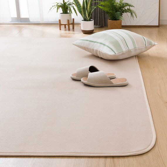 ウレタン入りラグ(130X185 ベージュ WY06) 1枚目画像