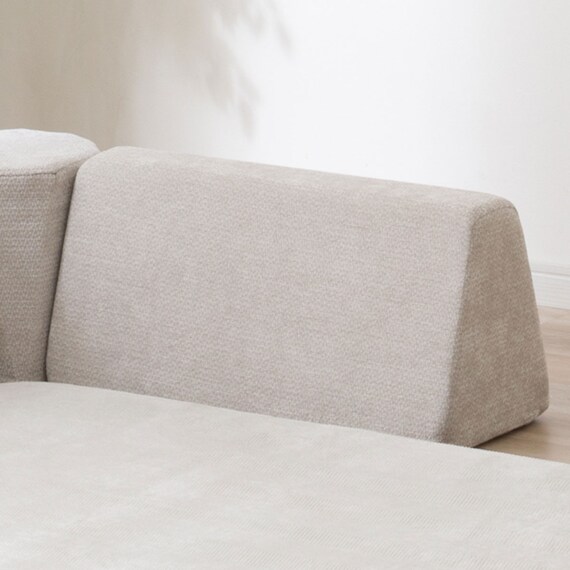 ラグといっしょにつかうクッション(60X26 グレー  WY07) 1枚目画像