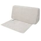 ラグといっしょにつかうクッション(60X26 グレー WY07) 6枚目画像