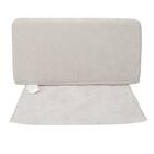 ラグといっしょにつかうクッション(60X26 グレー WY07) 7枚目画像