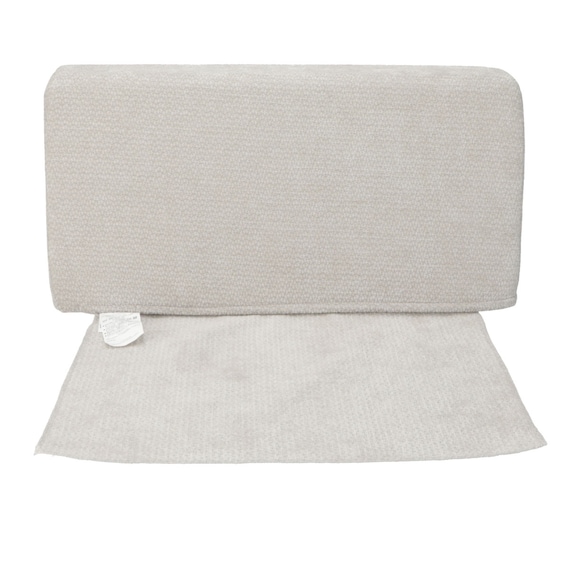 ラグといっしょにつかうクッション(60X26 グレー WY07) 7枚目画像