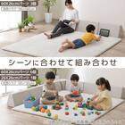 ラグといっしょにつかうクッション(26X26R グレー WY07) 3枚目画像