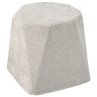 ラグといっしょにつかうクッション(26X26R グレー WY07) 6枚目画像