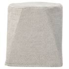 ラグといっしょにつかうクッション(26X26R グレー  WY07) 8枚目画像