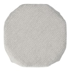 ラグといっしょにつかうクッション(26X26R グレー WY07) 9枚目画像