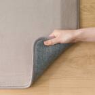 4辺なめらかカット 30mmウレタン入り防汚加工+防ダニ加工+防音ラグ(200X240 モカ YU04) 8枚目画像