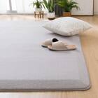 4辺なめらかカット 30mmウレタン入り防音ラグ(130X185 グレー YU03) 1枚目画像