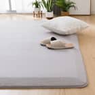 4辺なめらかカット 30mmウレタン入り防音ラグ(130X185 グレー YU03) 1枚目画像