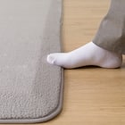 4辺なめらかカット 30mmウレタン入り防音ラグ(130X185 グレー YU03) 6枚目画像