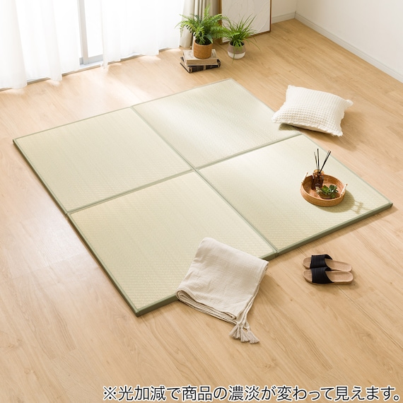 ユニット畳(82X82 ナチュラル NK02) 1枚目画像