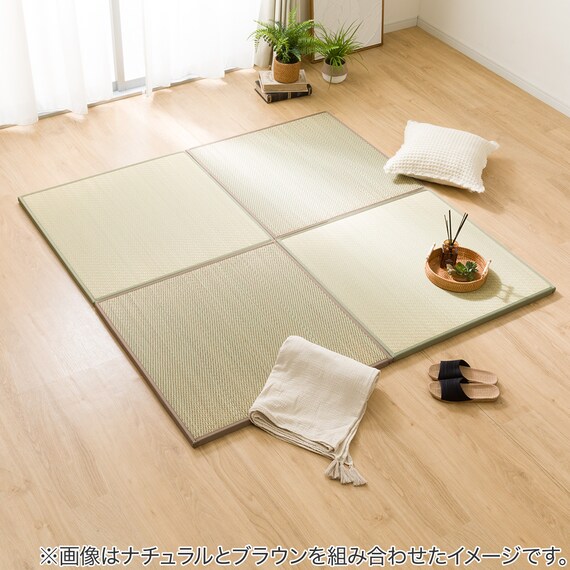 ユニット畳(82X82 ナチュラル NK02) 2枚目画像