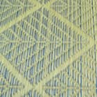 国産い草ラグ マスクロス (191×191cm ブルー) 3枚目画像