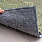 国産い草ラグ マスクロス (191×191cm ブルー) 4枚目画像