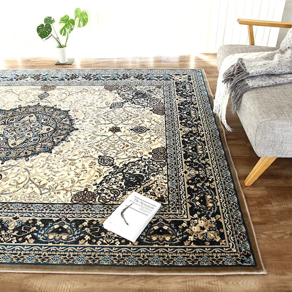 アクリル100%の国産モケットラグ 200×250cm (TTN ベージュ) 3枚目画像