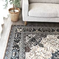 アクリル100％の国産モケットラグ 240×330cm (TTN ベージュ)