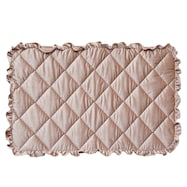 フリル付きフロアマット (ベロアキルト 50X80 gST5)