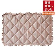 フリル付きフロアマット (ベロアキルト 50X80 gST5)
