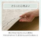 洗える抗菌防臭加工ラグ 麻混風PFL(130X185 NR02) 3枚目画像