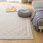 洗える抗菌防臭加工ラグ 麻混風PFL(130X185 NR02) 10枚目画像