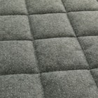 洗えるくしゅくしゅキルト ラグ(185X240 グレー rST2) 11枚目画像