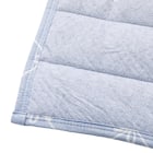 洗える接触冷感フロアマット NクールリボンLA(50X80 ブルー NR04) 13枚目画像