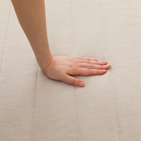 洗える接触冷感ラグ Nクールフリル(130X185 モカ rDS1) 16枚目画像