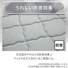 15mmウレタン入り極冷ラグ Nクール極冷ヤシ柄(130X185 NR04) 6枚目画像