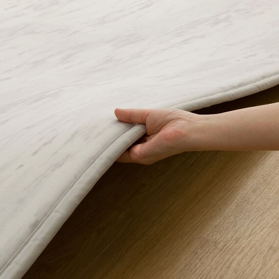 15mmウレタン入り極冷ラグ Nクール極冷石目柄(130X185 rDS2) 19枚目画像